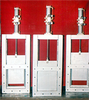 Pneumatically Operated Slide Gates